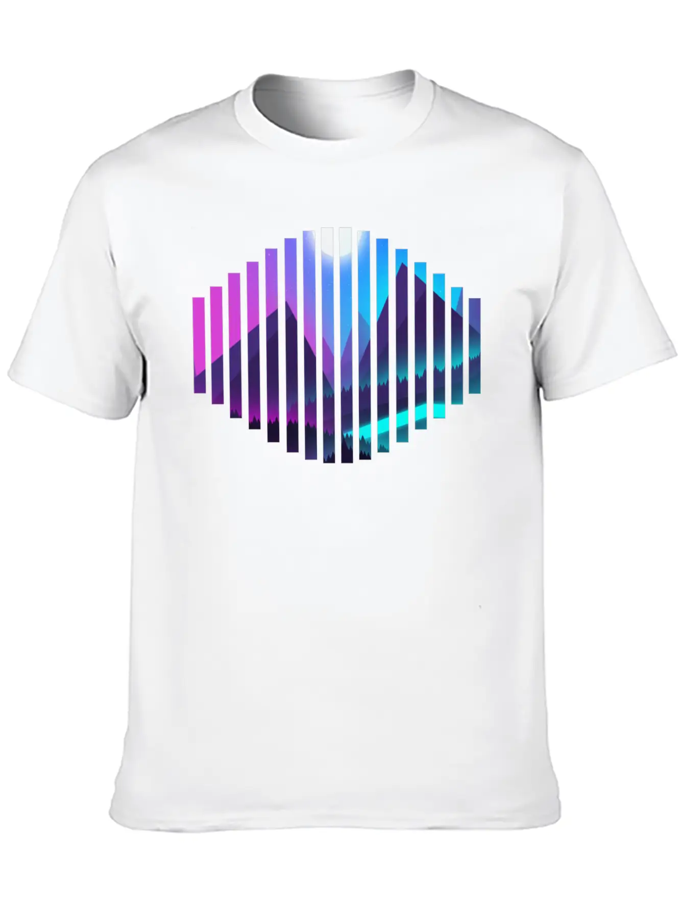 Digital Art Unisex Casual T-Shirt – Clean Design For Daily Comfort