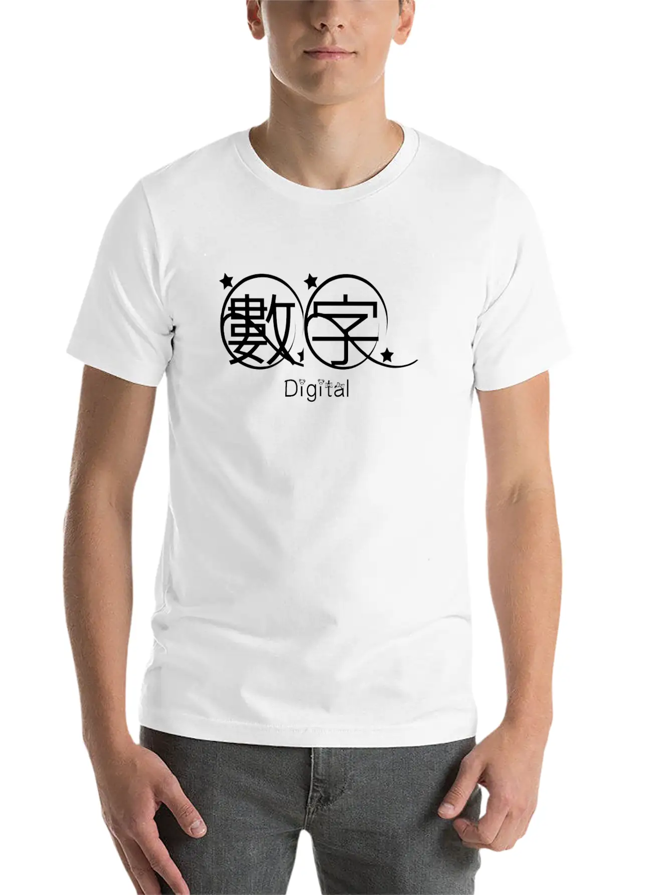 Digital Breathable Soft Cotton T-Shirt – Timeless Casual Look