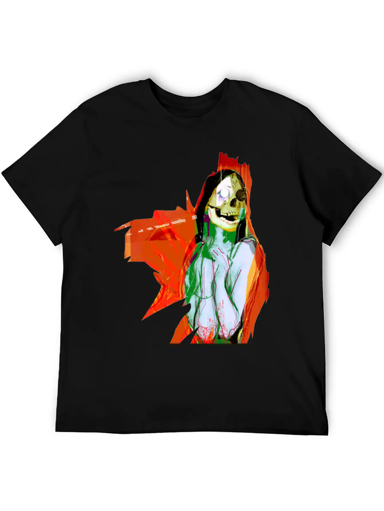Digital Nightmare Essential Cotton Tee For Daily Outfits – Unisex Style