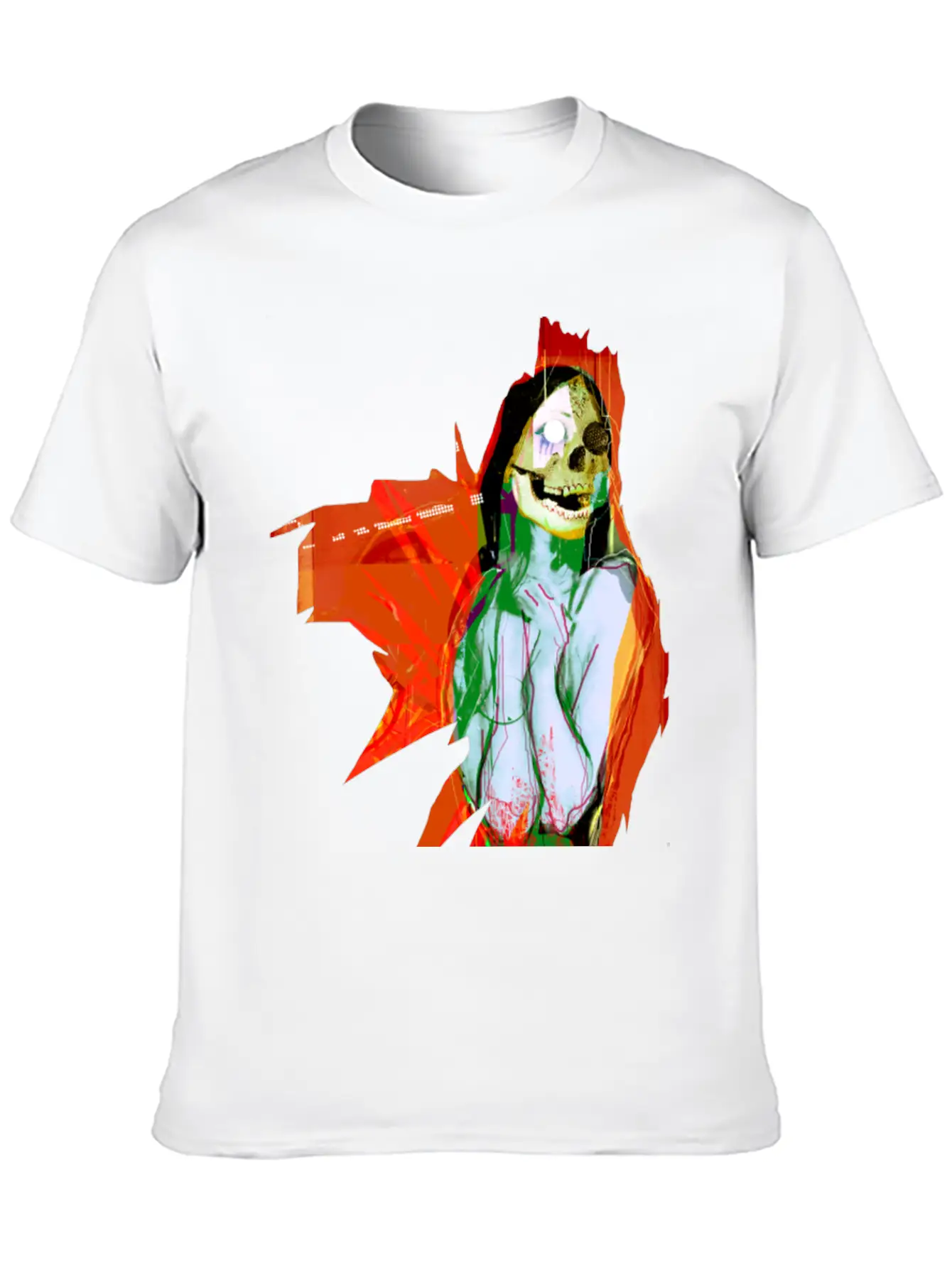 Digital Nightmare Essential Cotton Tee For Daily Outfits – Unisex Style
