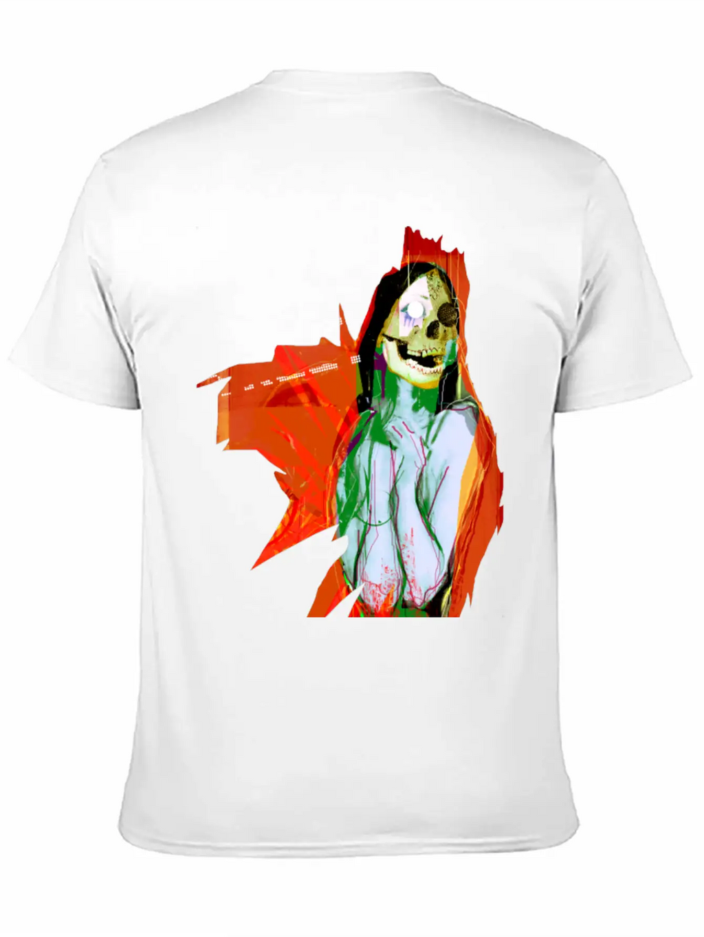 Digital Nightmare Essential Cotton Tee For Daily Outfits – Unisex Style
