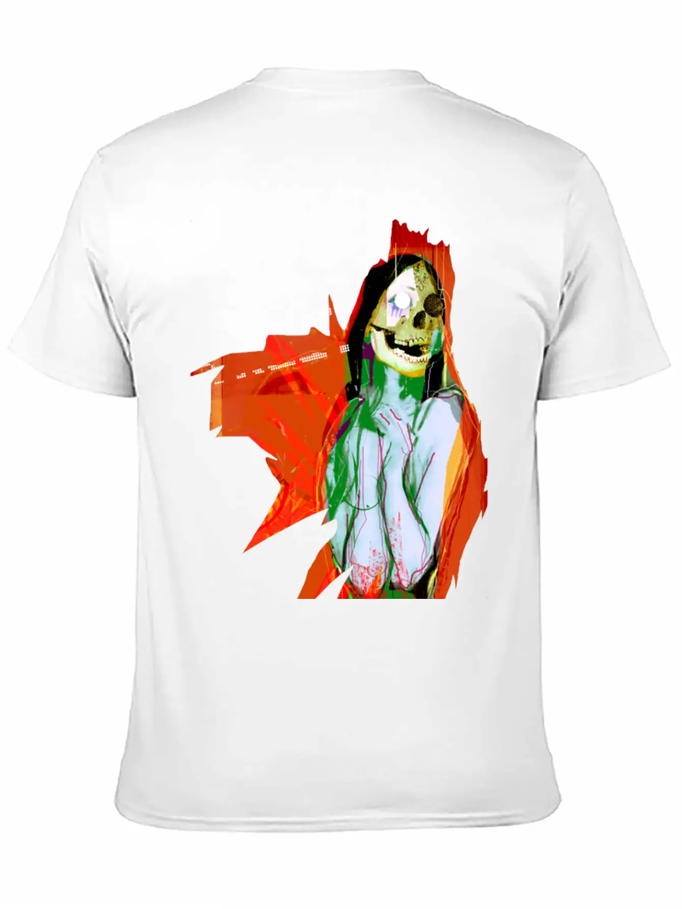 Digital Nightmare Essential Cotton Tee For Daily Outfits – Unisex Style