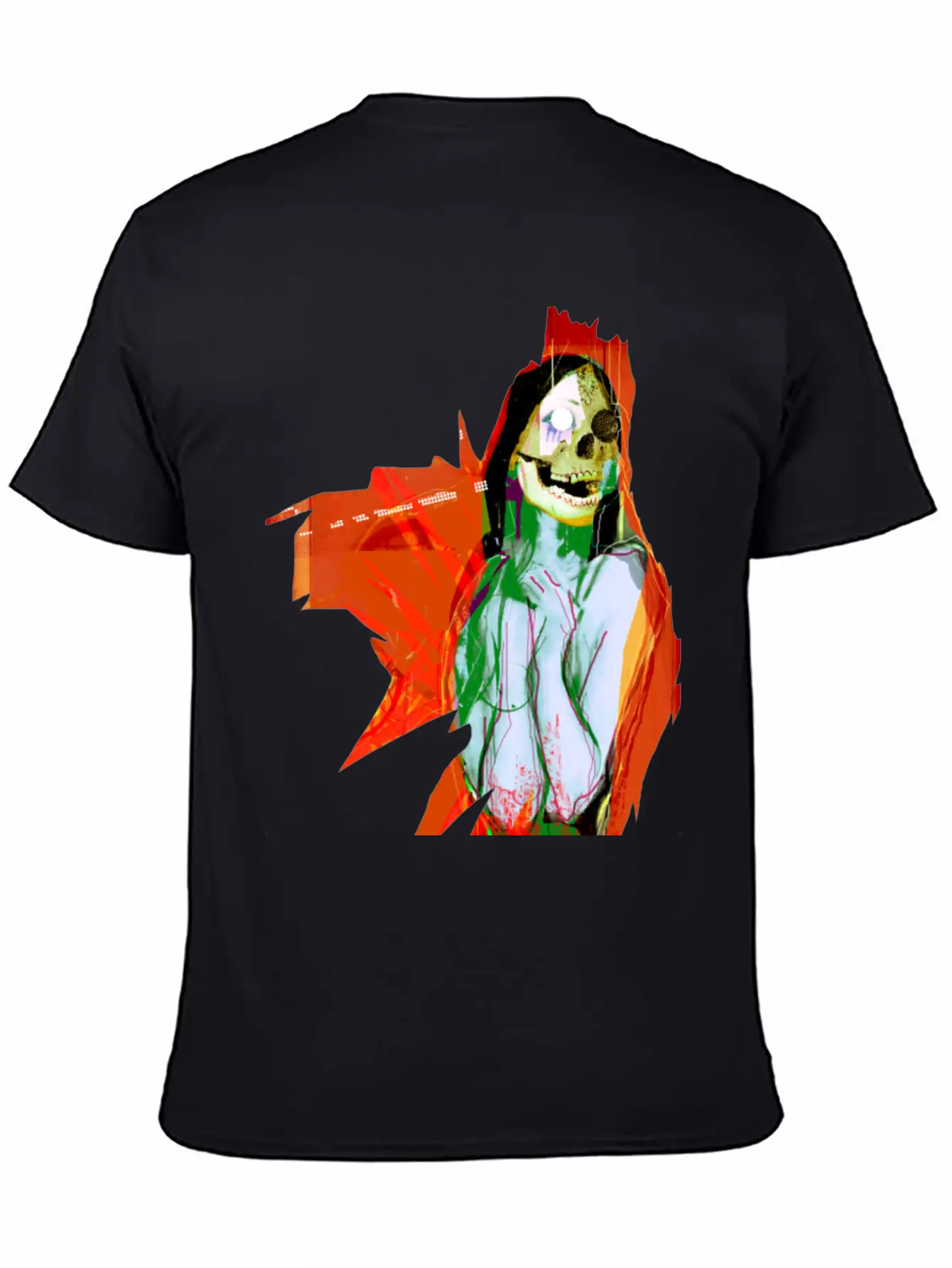 Digital Nightmare Essential Cotton Tee For Daily Outfits – Unisex Style