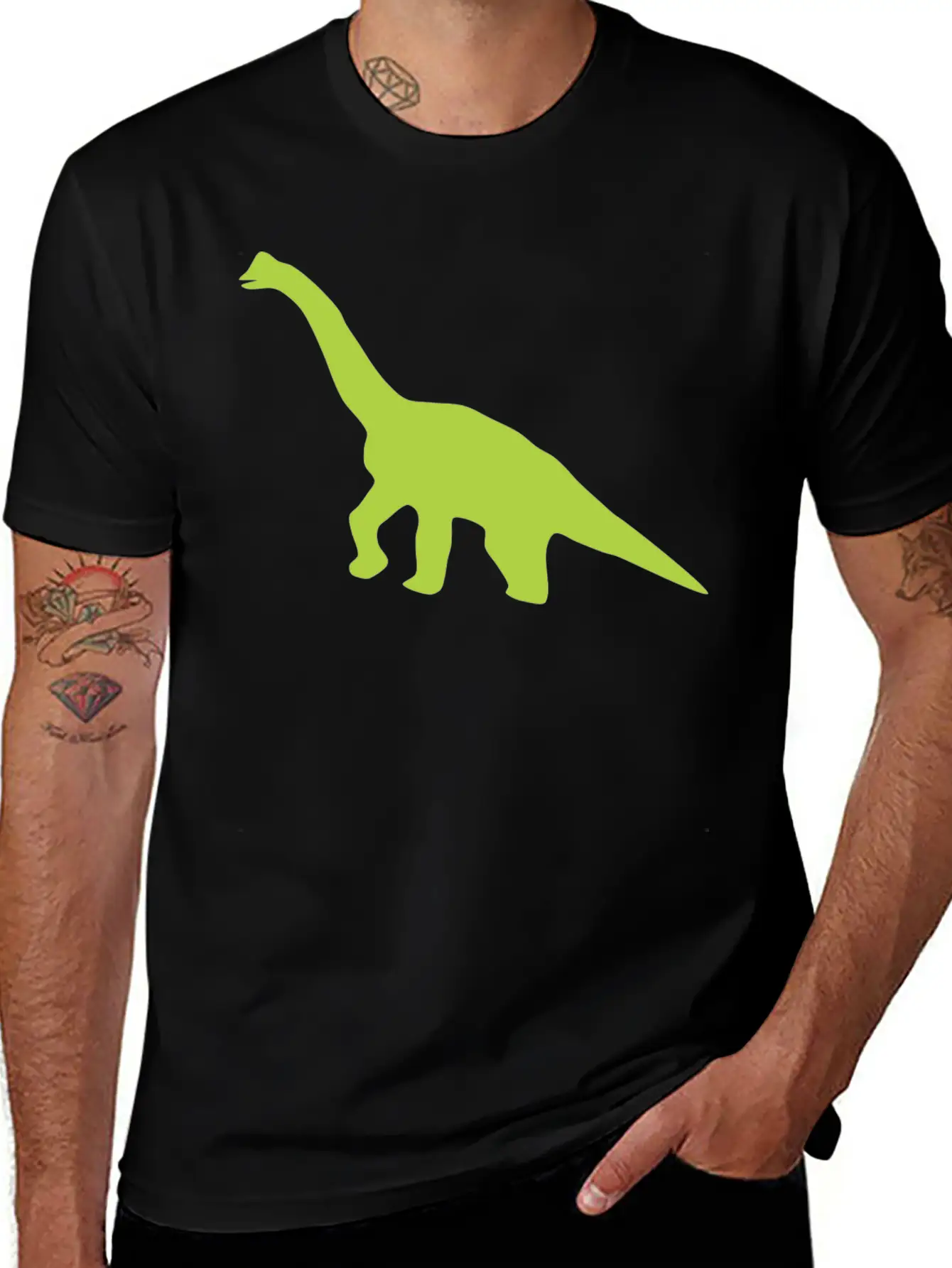 Dino 140 Timeless Short Sleeve Tee – Comfy And Minimalist Design