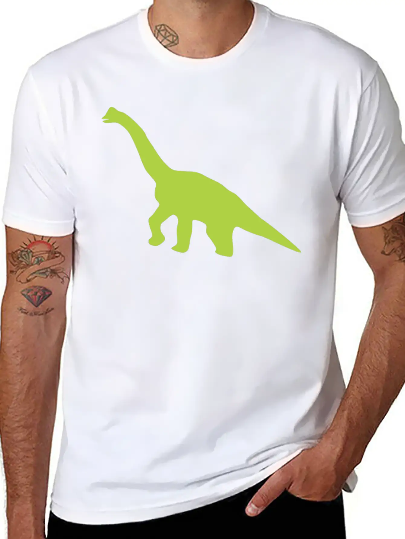 Dino 140 Timeless Short Sleeve Tee – Comfy And Minimalist Design