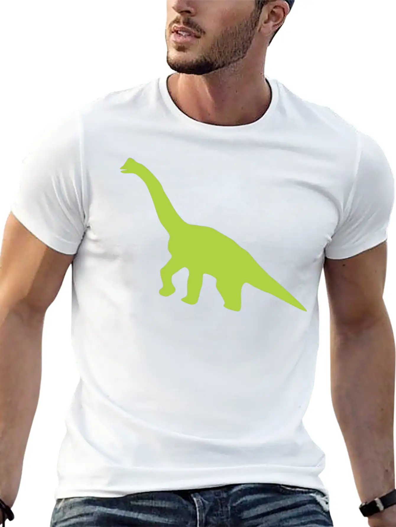 Dino 140 Timeless Short Sleeve Tee – Comfy And Minimalist Design