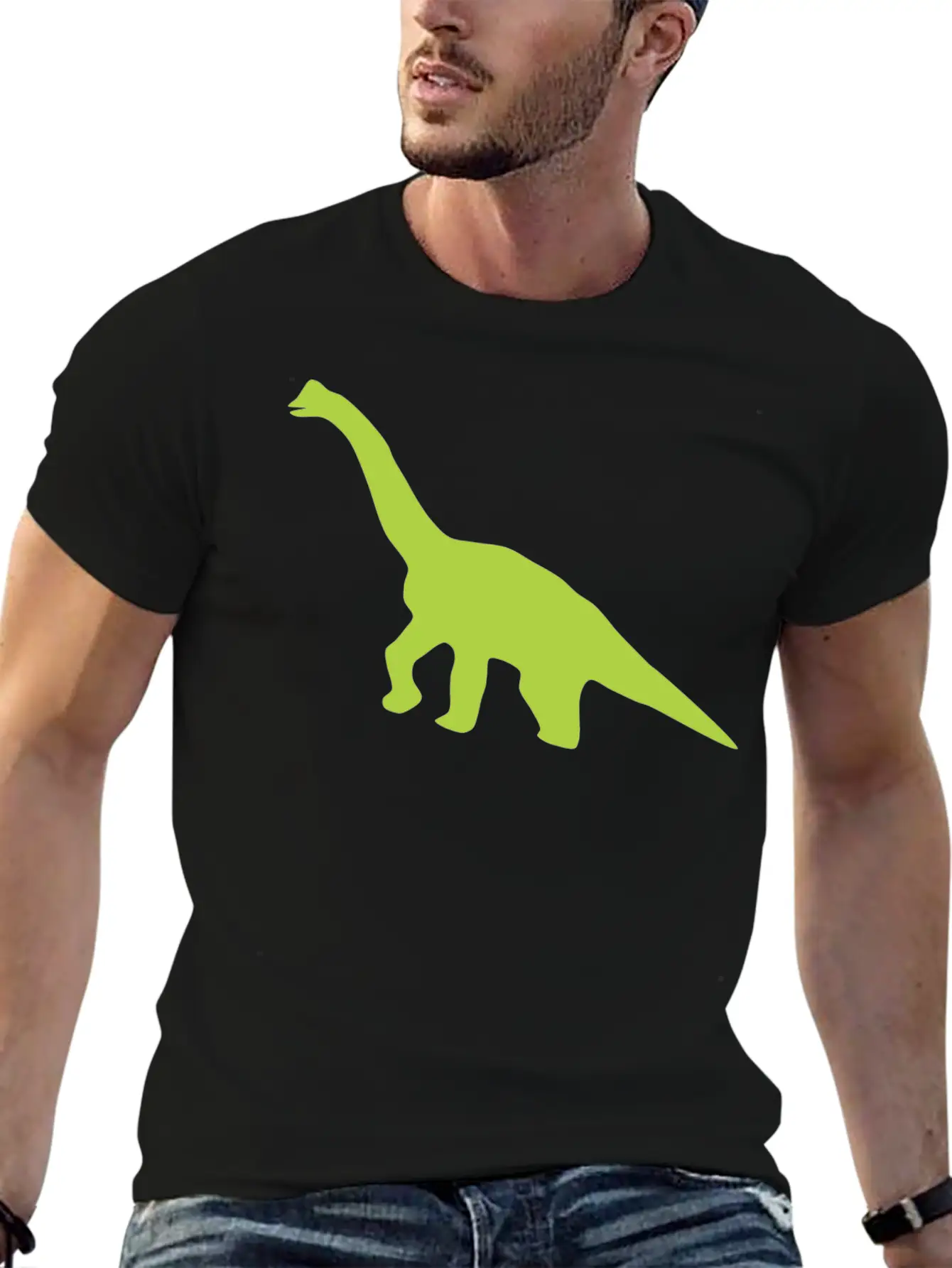 Dino 140 Timeless Short Sleeve Tee – Comfy And Minimalist Design