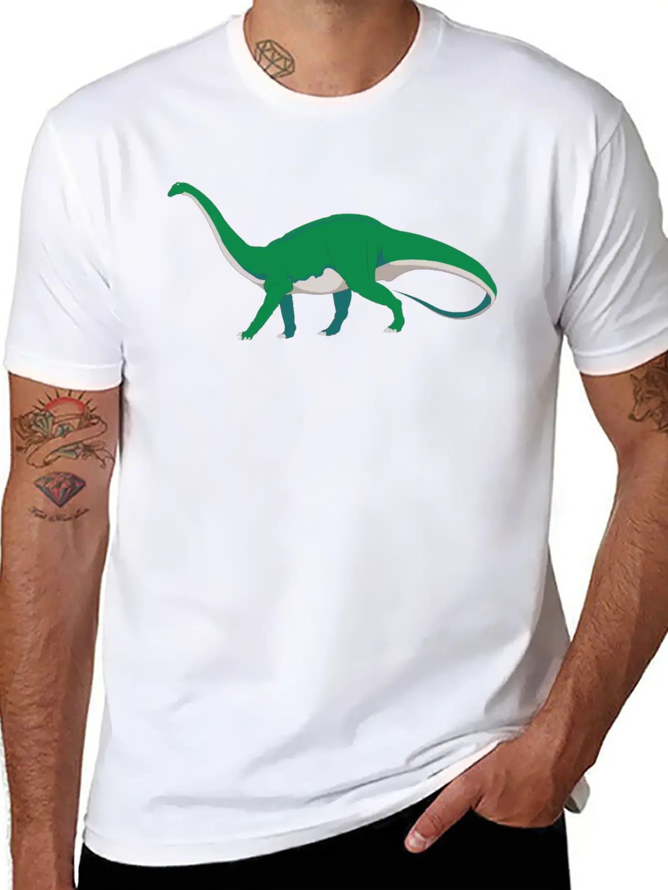 Dino 164 Classic Cotton Tee – Unisex Comfort For Any Season