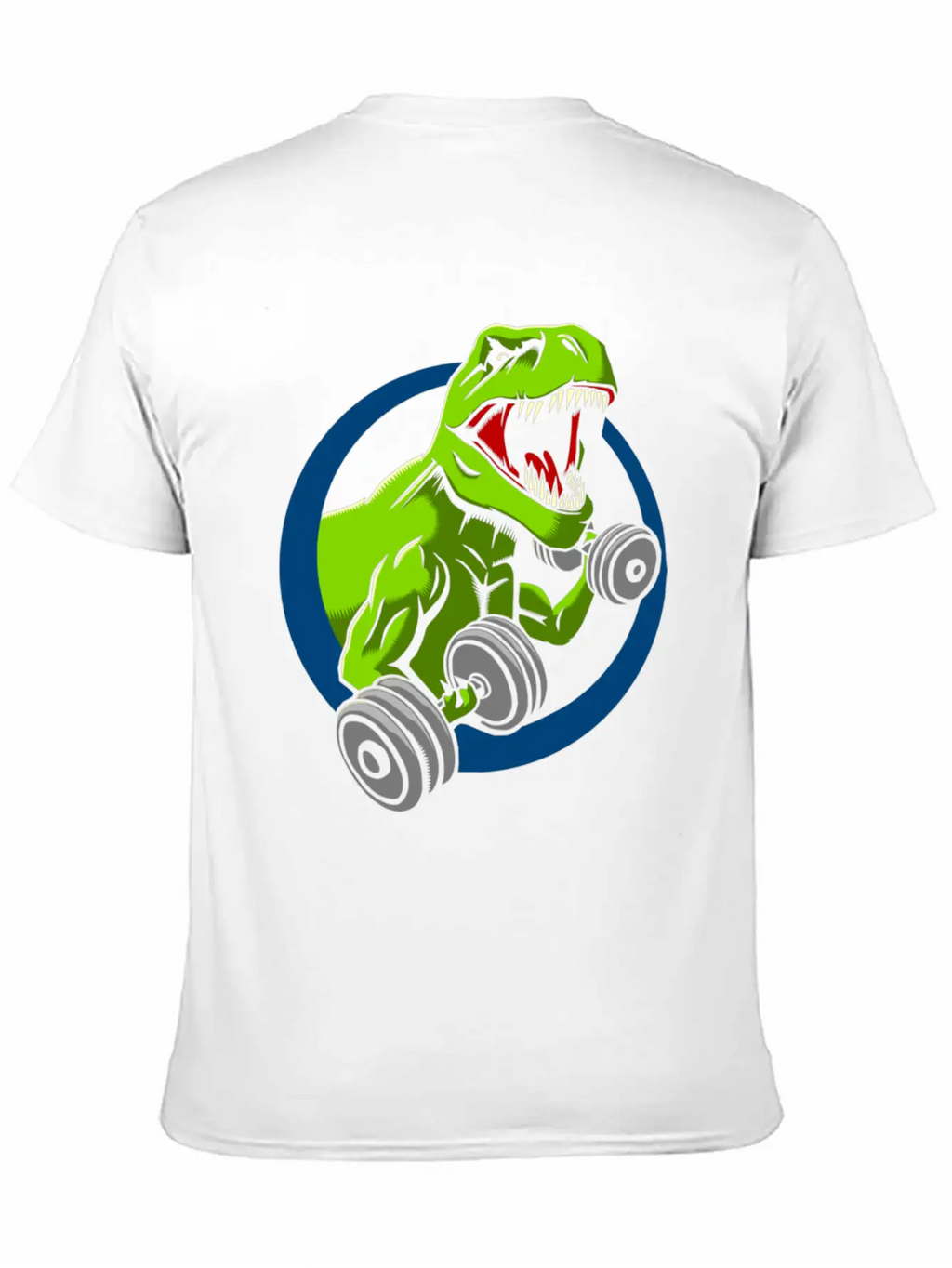 Dinosaur Gym Relaxed Everyday Tee – Lightweight And Durable Cotton