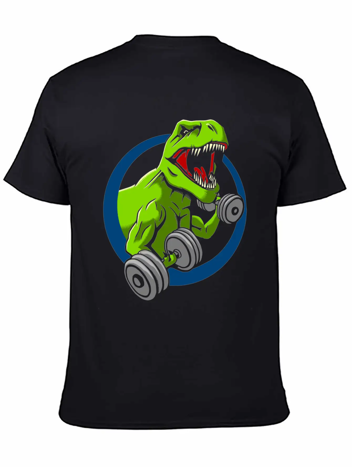 Dinosaur Gym Relaxed Everyday Tee – Lightweight And Durable Cotton