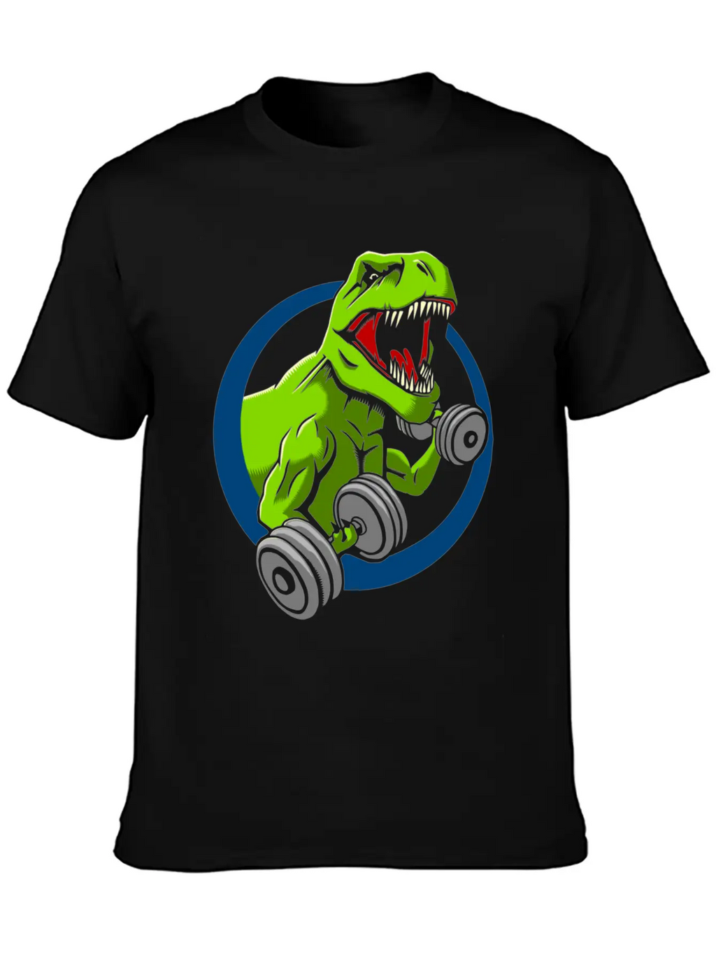 Dinosaur Gym Relaxed Everyday Tee – Lightweight And Durable Cotton