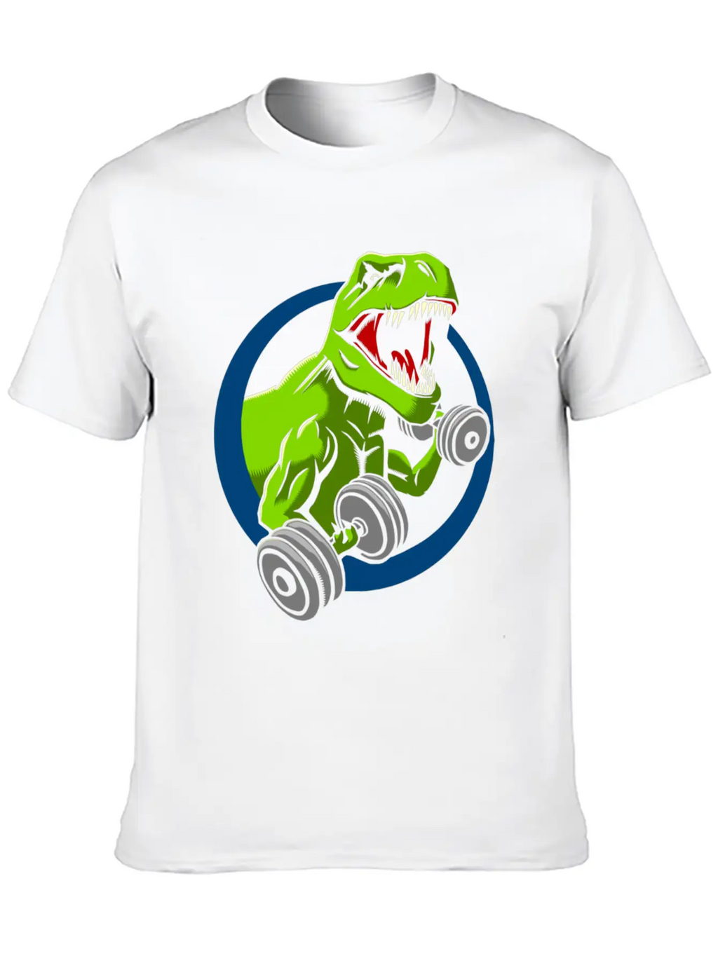Dinosaur Gym Relaxed Everyday Tee – Lightweight And Durable Cotton