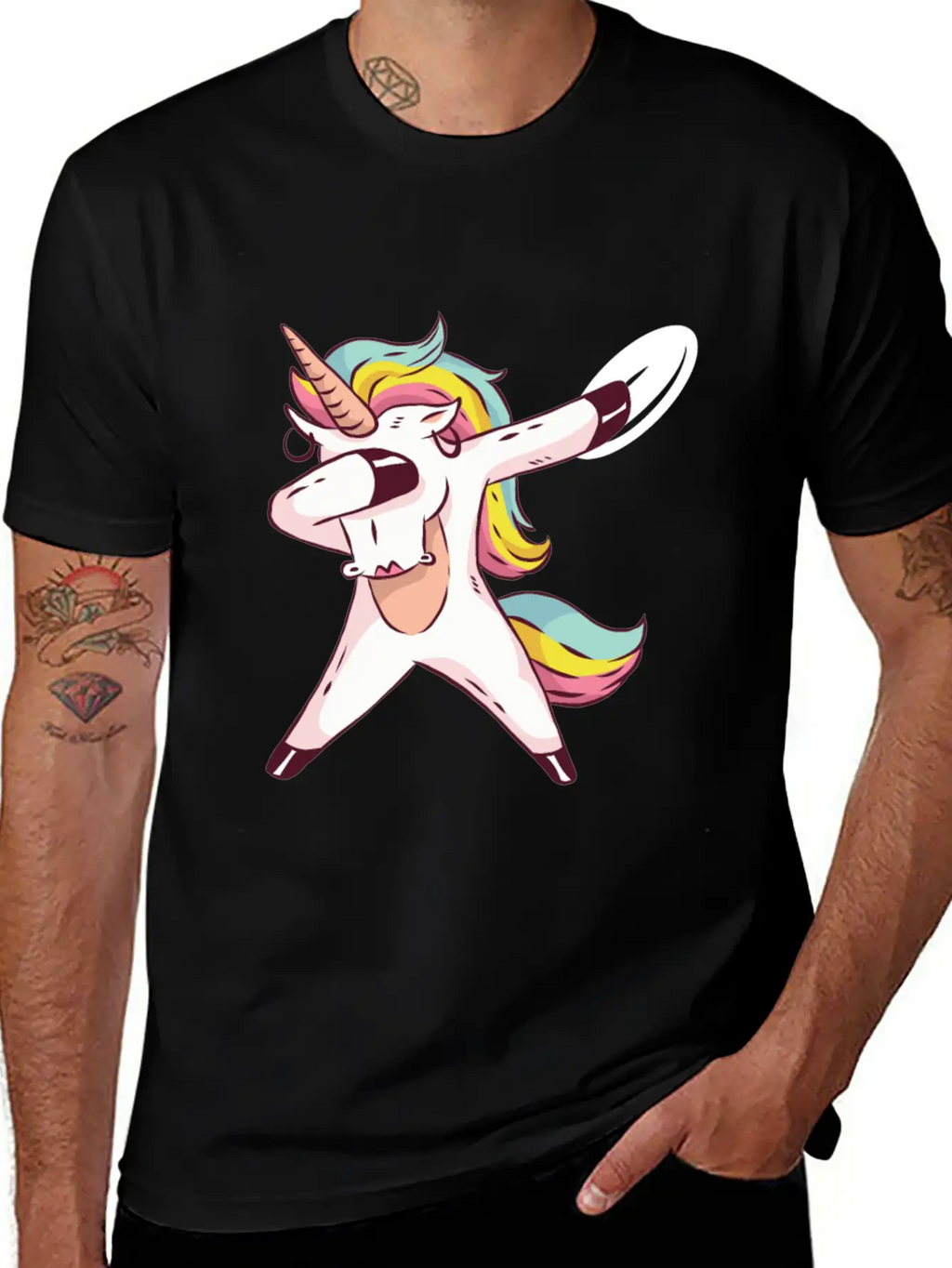 Disc Golf Gift Frlof Ultimate Unicorn Timeless Short Sleeve Tee – Comfy And Minimalist Design