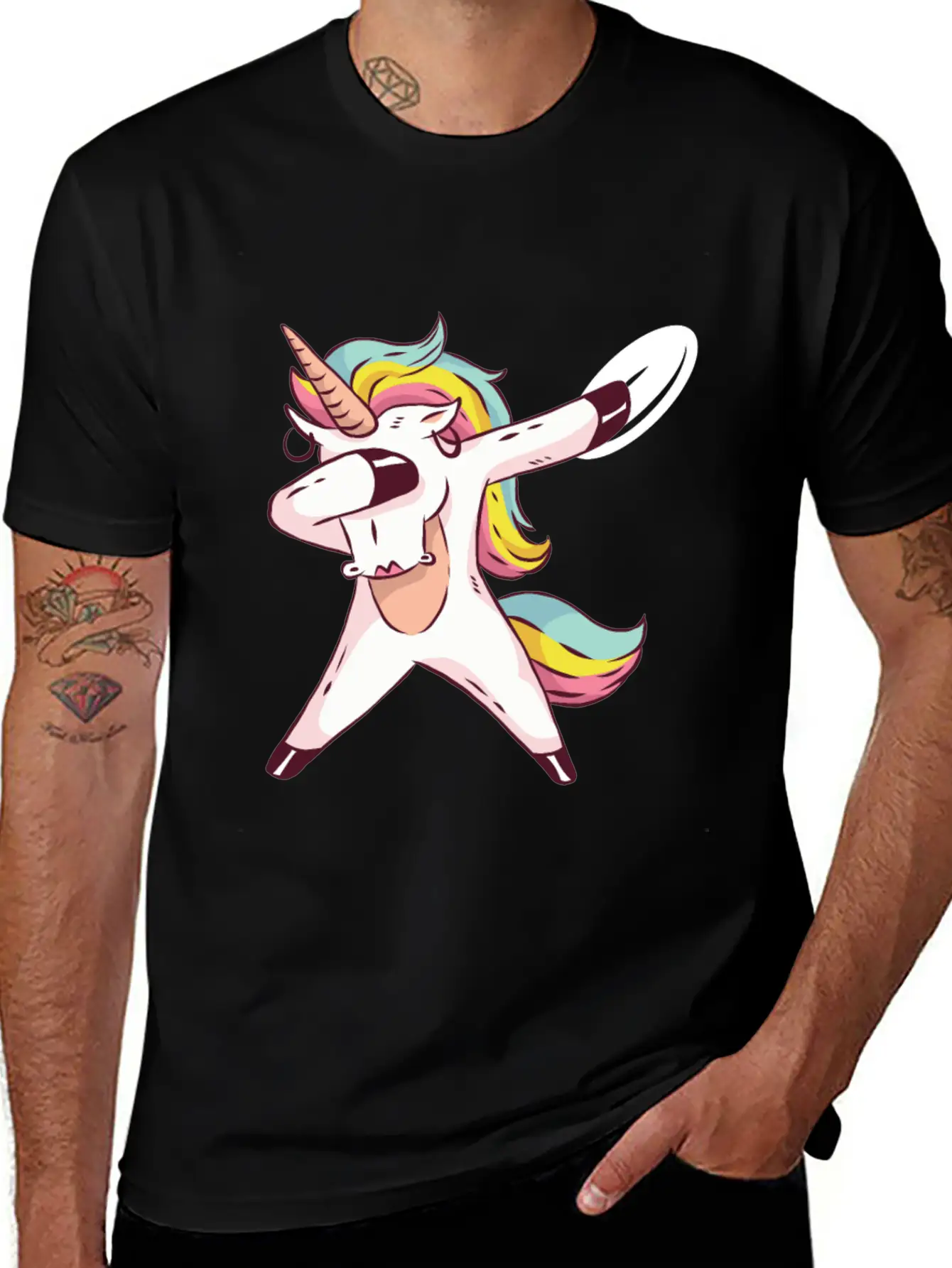 Disc Golf Gift Frlof Ultimate Unicorn Timeless Short Sleeve Tee – Comfy And Minimalist Design