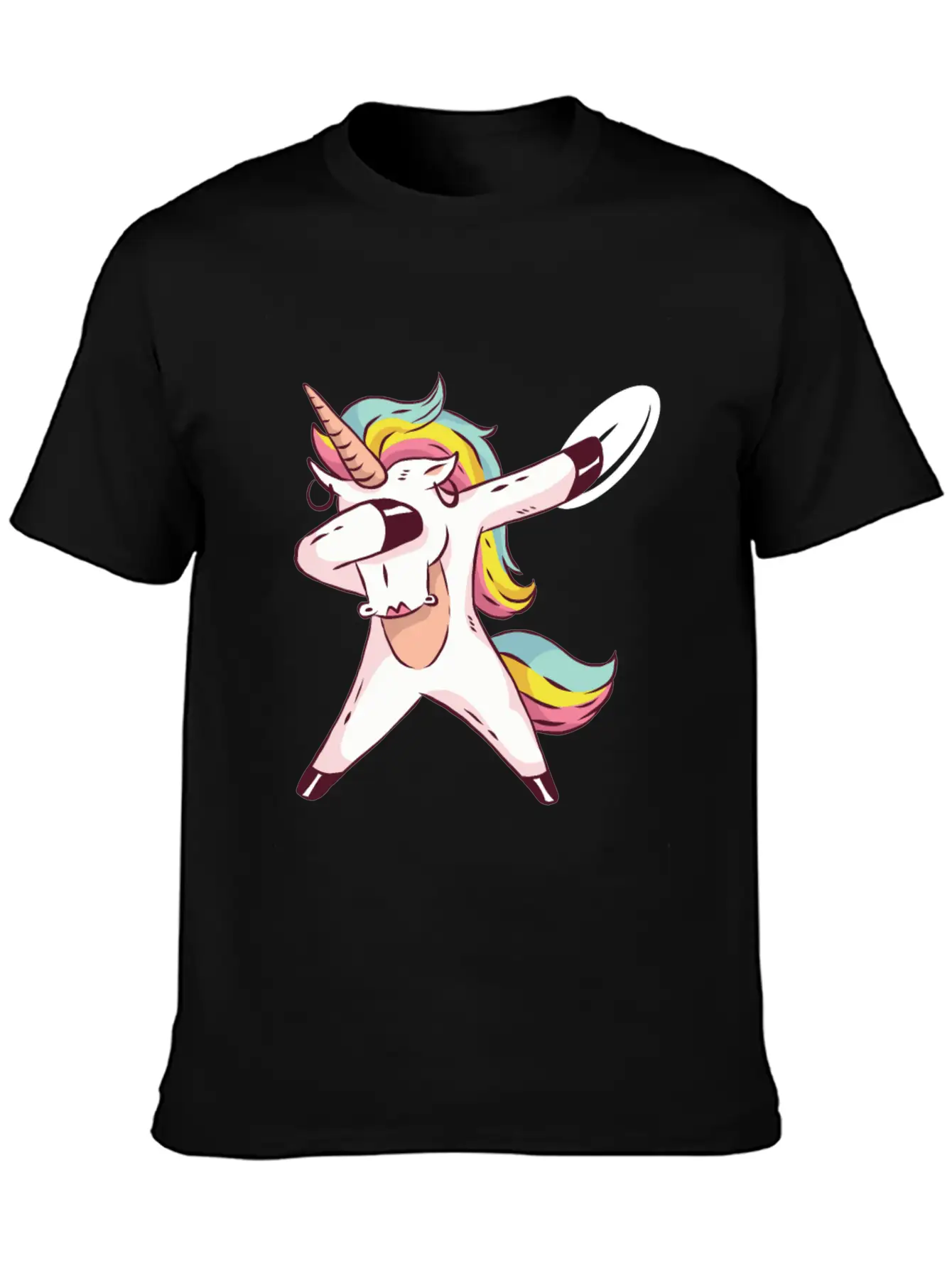 Disc Golf Gift Frlof Ultimate Unicorn Timeless Short Sleeve Tee – Comfy And Minimalist Design