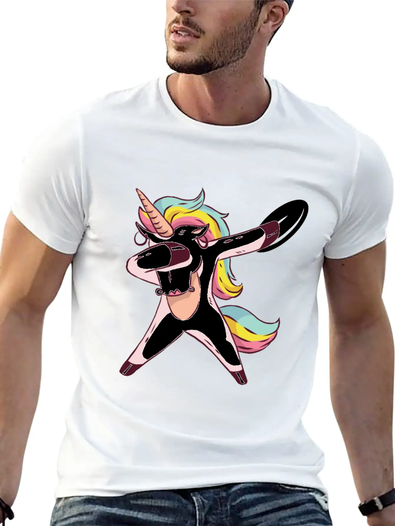 Disc Golf Gift Frlof Ultimate Unicorn Timeless Short Sleeve Tee – Comfy And Minimalist Design