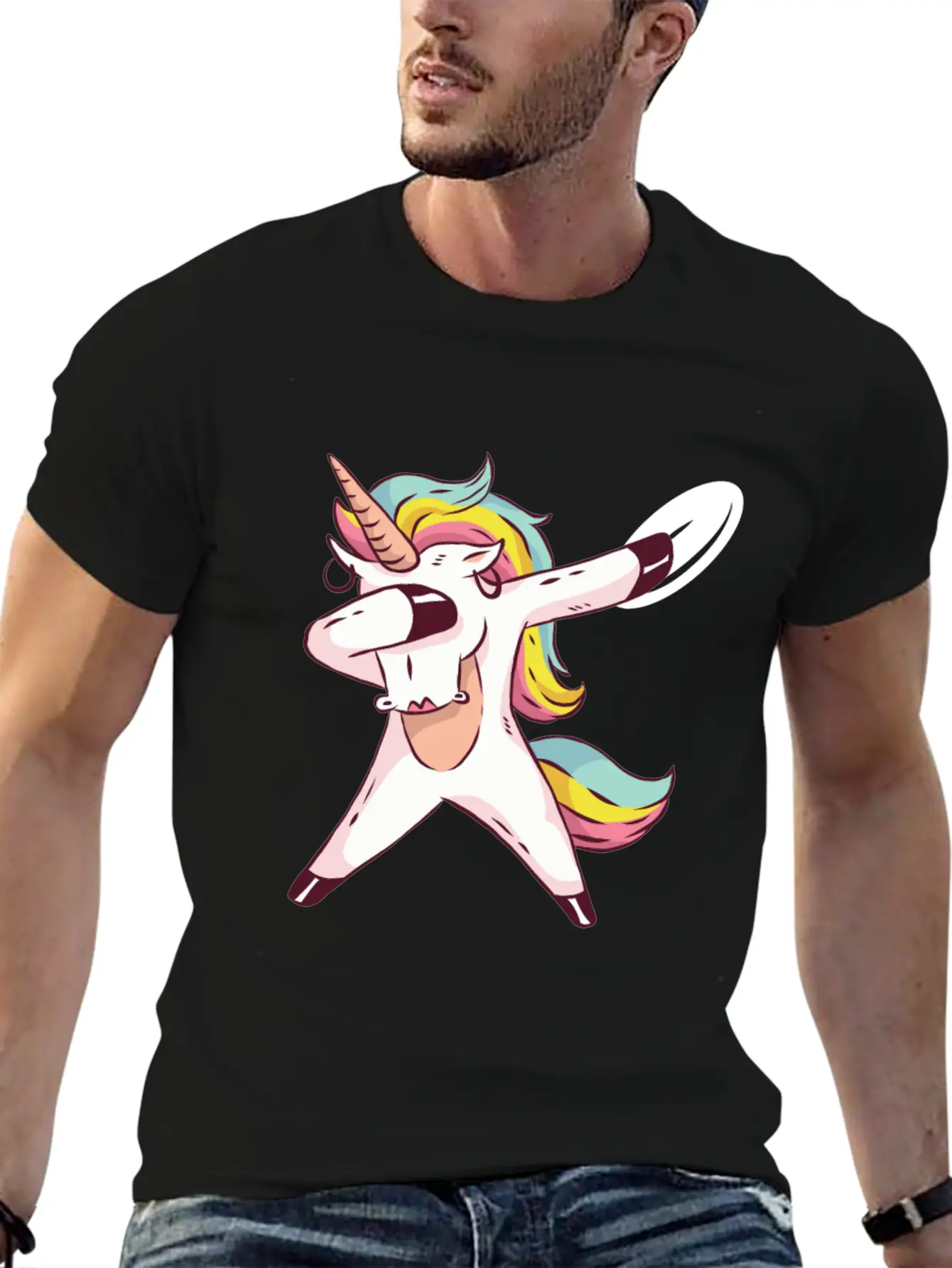 Disc Golf Gift Frlof Ultimate Unicorn Timeless Short Sleeve Tee – Comfy And Minimalist Design
