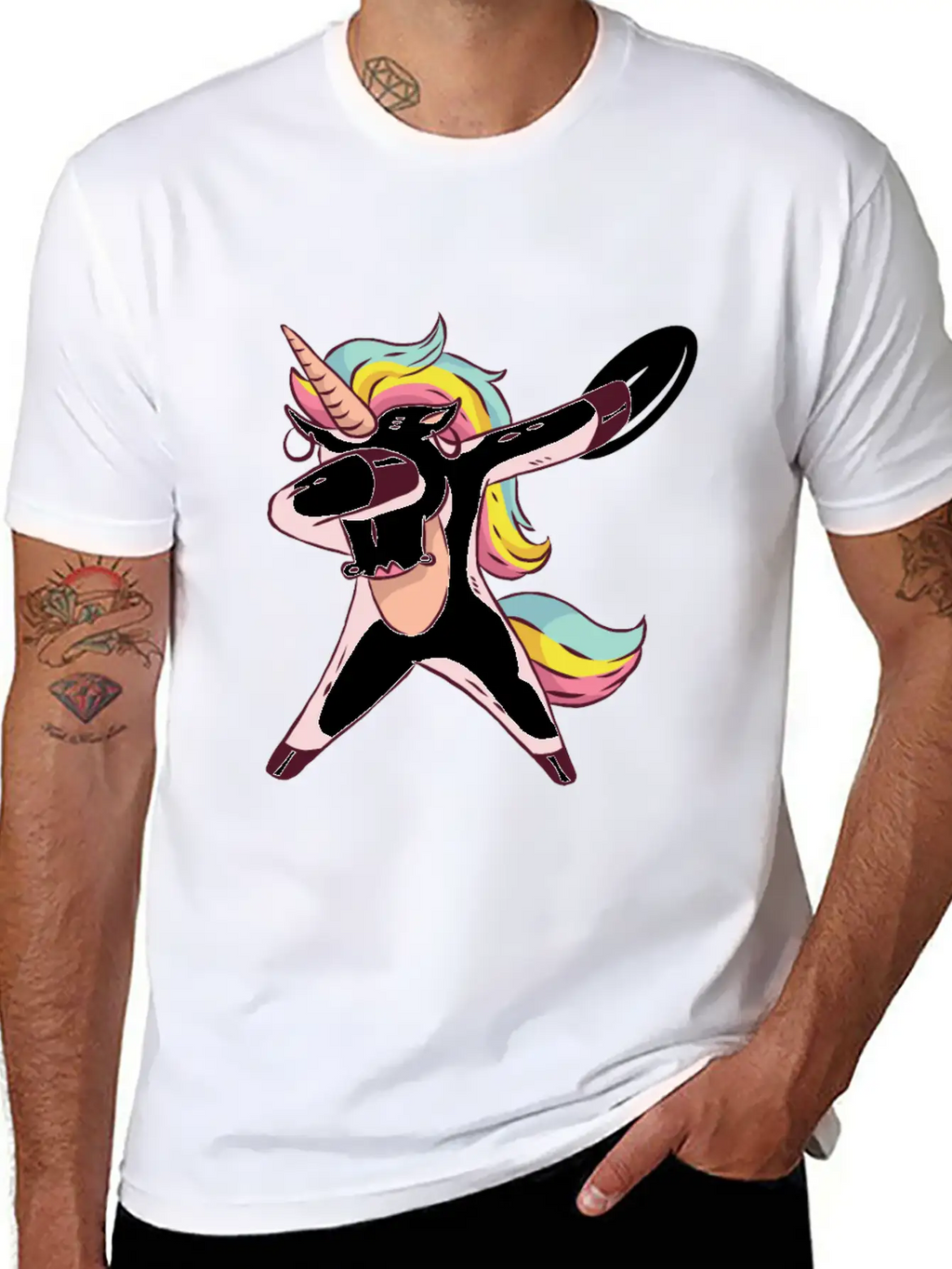 Disc Golf Gift Frlof Ultimate Unicorn Timeless Short Sleeve Tee – Comfy And Minimalist Design