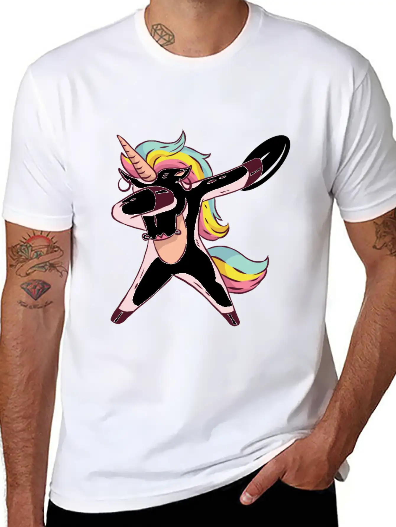 Disc Golf Gift Frlof Ultimate Unicorn Timeless Short Sleeve Tee – Comfy And Minimalist Design