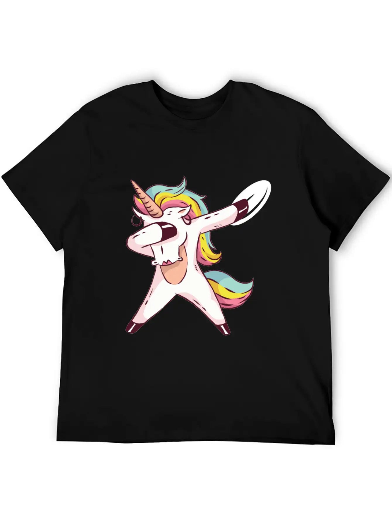 Disc Golf Gift Frlof Ultimate Unicorn Timeless Short Sleeve Tee – Comfy And Minimalist Design