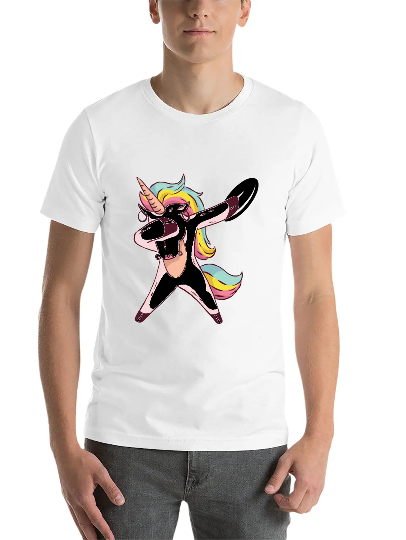 Disc Golf Gift Frlof Ultimate Unicorn Timeless Short Sleeve Tee – Comfy And Minimalist Design