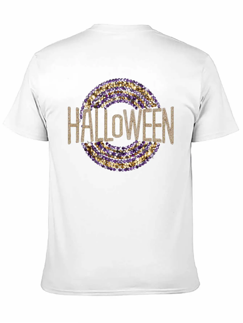 Disco Inspired Halloween Typography T Shirt Basic Graphic T-Shirt – Daily Comfort In Soft Cotton