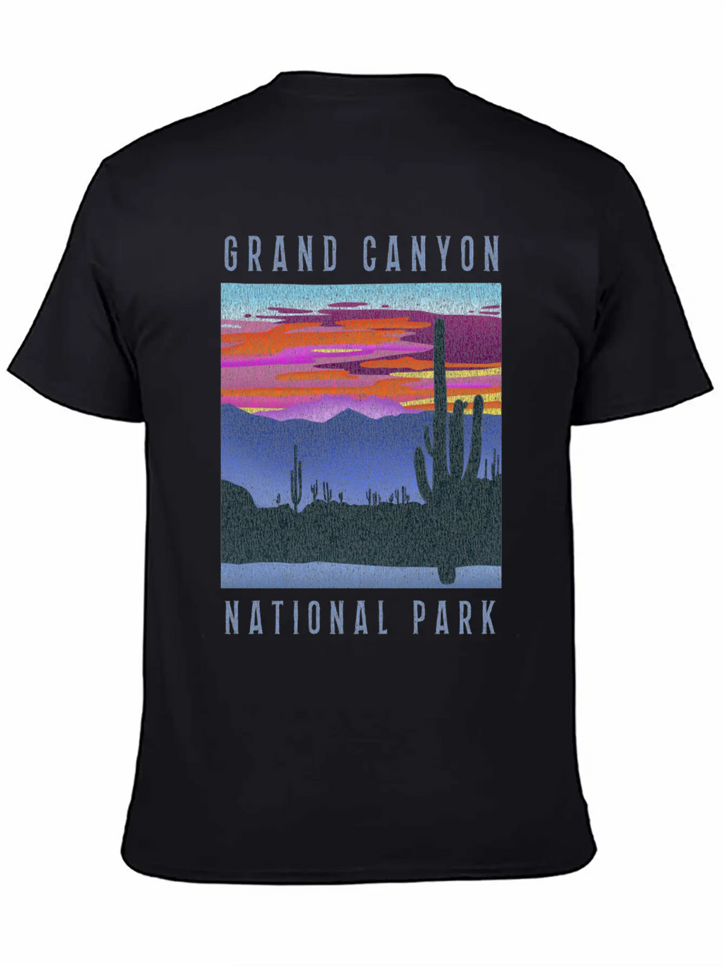Distressed Grand Canyon National Park Breathable Graphic T-Shirt – Perfect For Casual Days
