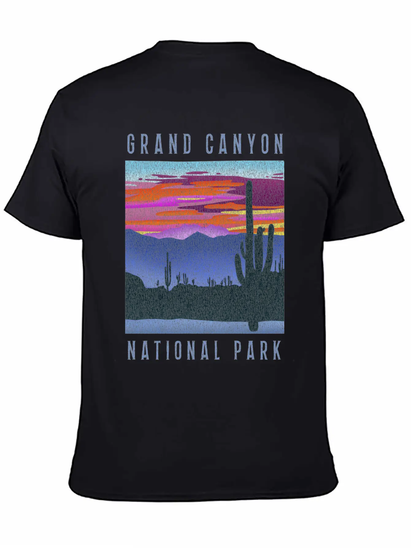 Distressed Grand Canyon National Park Breathable Graphic T-Shirt – Perfect For Casual Days