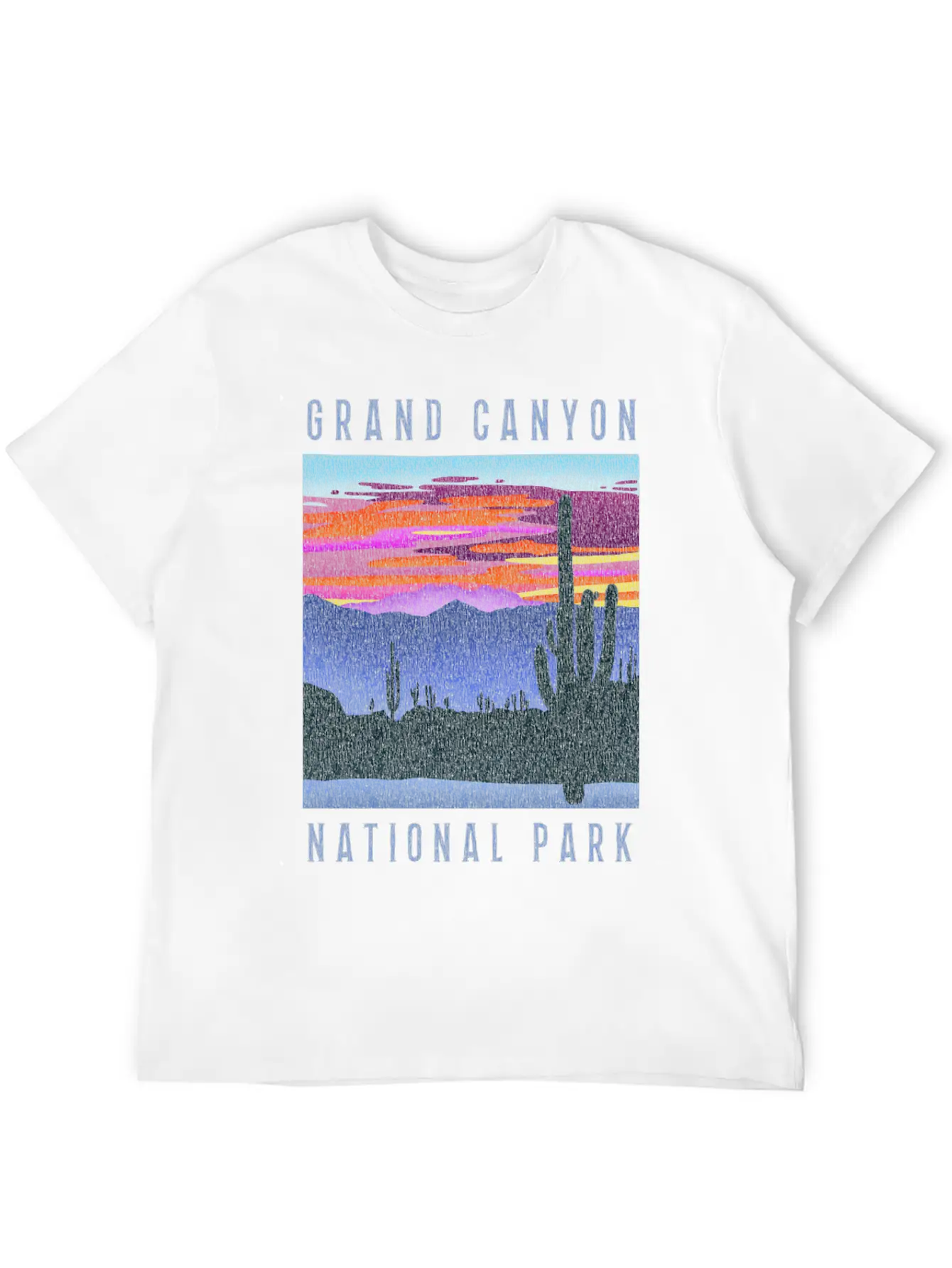 Distressed Grand Canyon National Park Breathable Graphic T-Shirt – Perfect For Casual Days