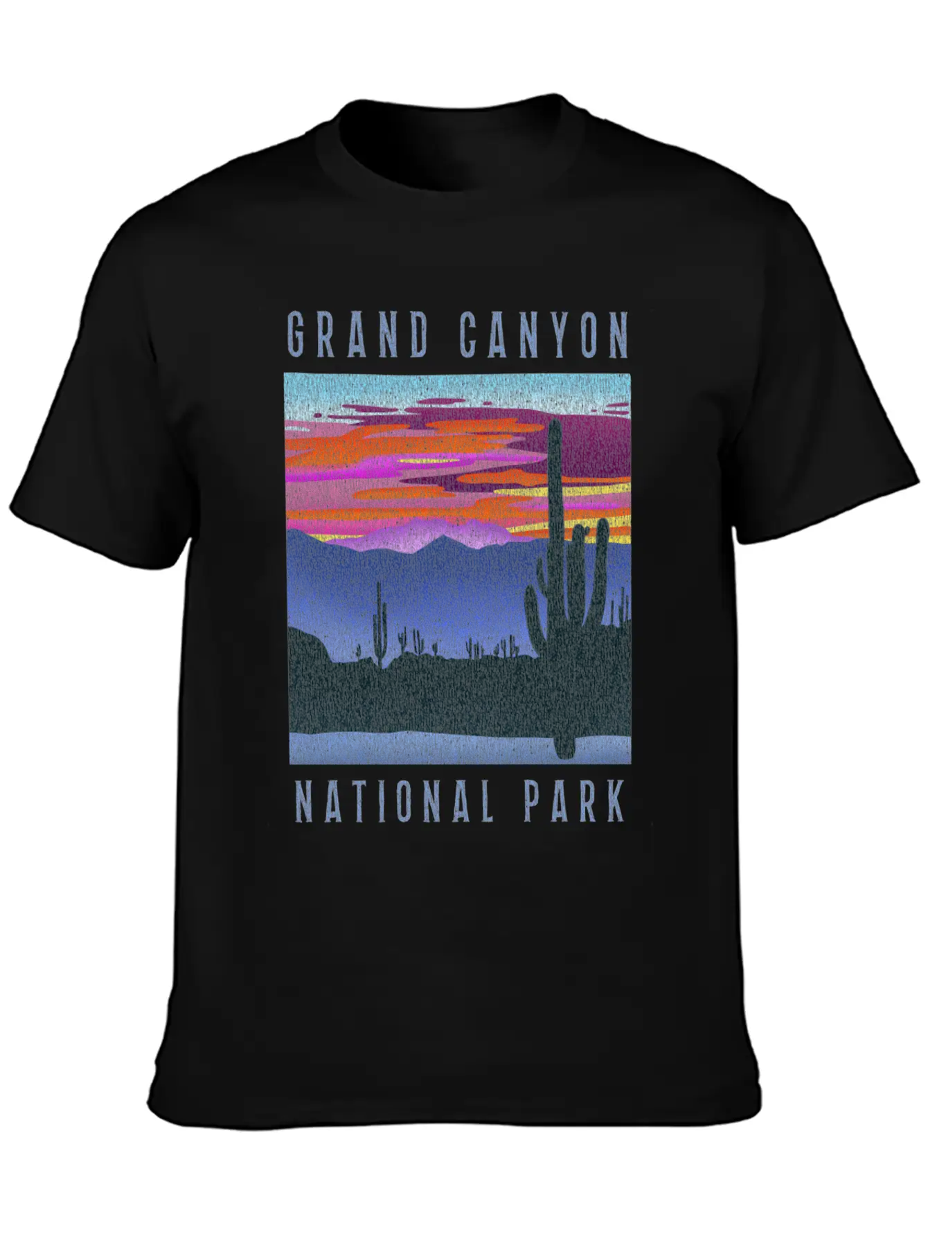 Distressed Grand Canyon National Park Breathable Graphic T-Shirt – Perfect For Casual Days