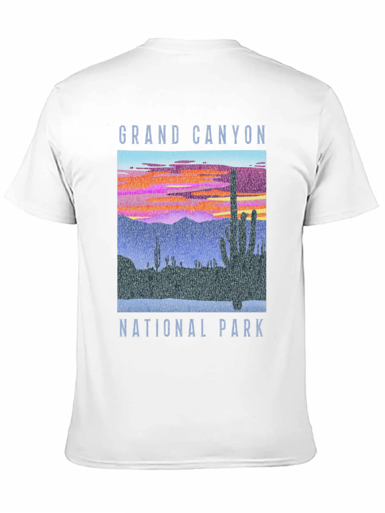 Distressed Grand Canyon National Park Breathable Graphic T-Shirt – Perfect For Casual Days