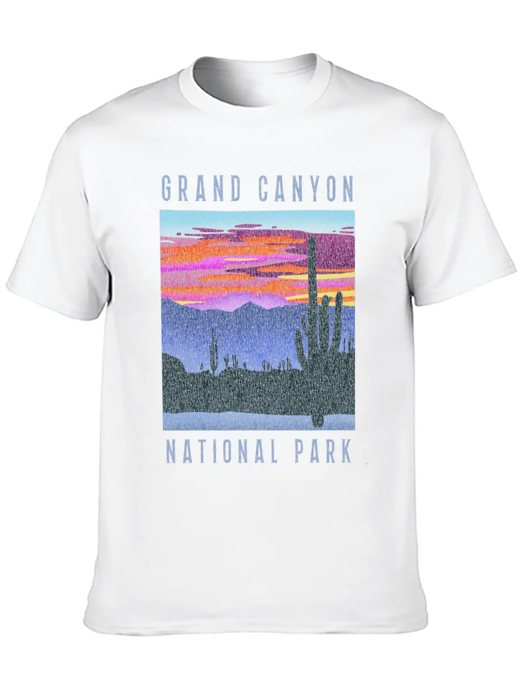Distressed Grand Canyon National Park Breathable Graphic T-Shirt – Perfect For Casual Days