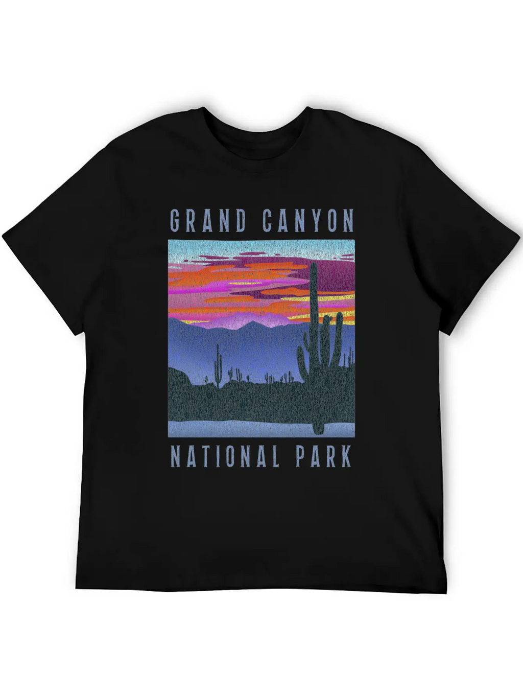 Distressed Grand Canyon National Park Breathable Graphic T-Shirt – Perfect For Casual Days