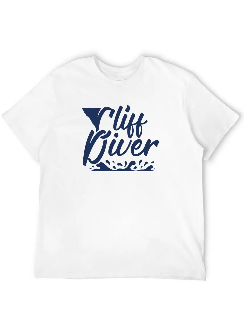 Dive Cliffs Cliff Diver Cliff Diving Jump Stylish Everyday T-Shirt – Unisex Basic Cotton Tee