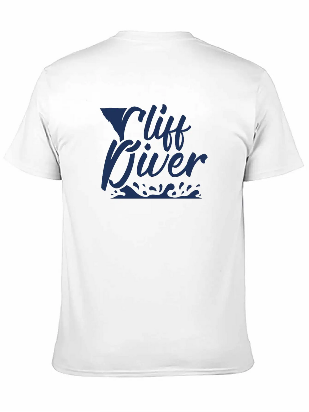 Dive Cliffs Cliff Diver Cliff Diving Jump Stylish Everyday T-Shirt – Unisex Basic Cotton Tee