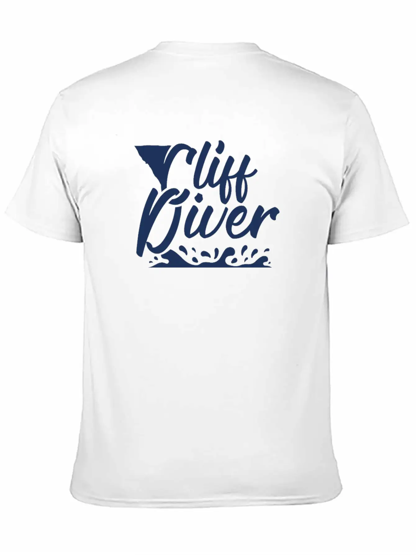 Dive Cliffs Cliff Diver Cliff Diving Jump Stylish Everyday T-Shirt – Unisex Basic Cotton Tee
