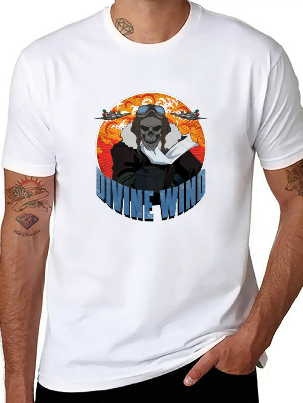 Divine Wind Stylish Everyday T-Shirt – Unisex Basic Cotton Tee