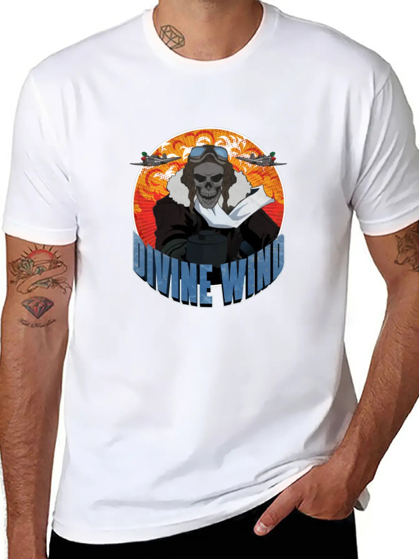 Divine Wind Stylish Everyday T-Shirt – Unisex Basic Cotton Tee