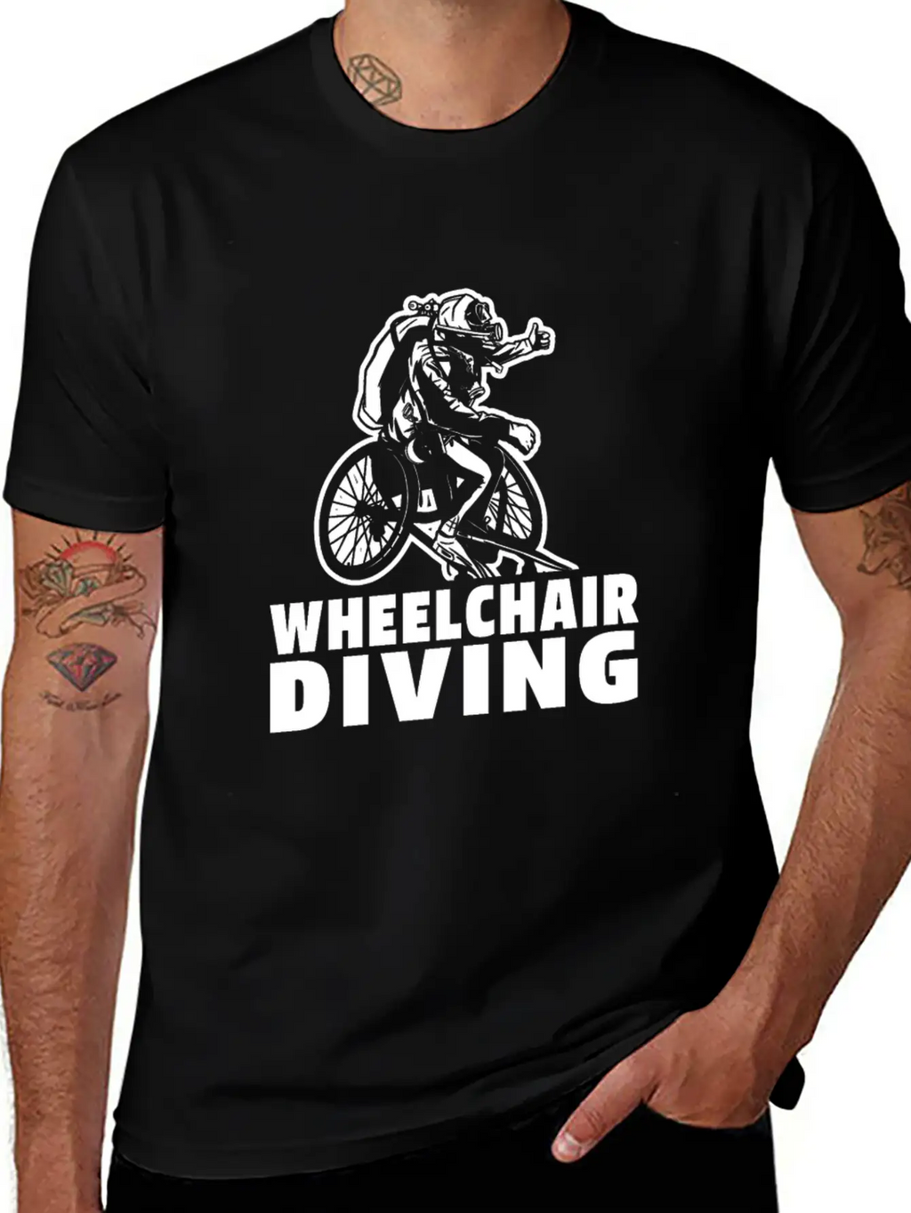Diving Diver Classic Cotton Tee – Unisex Comfort For Any Season