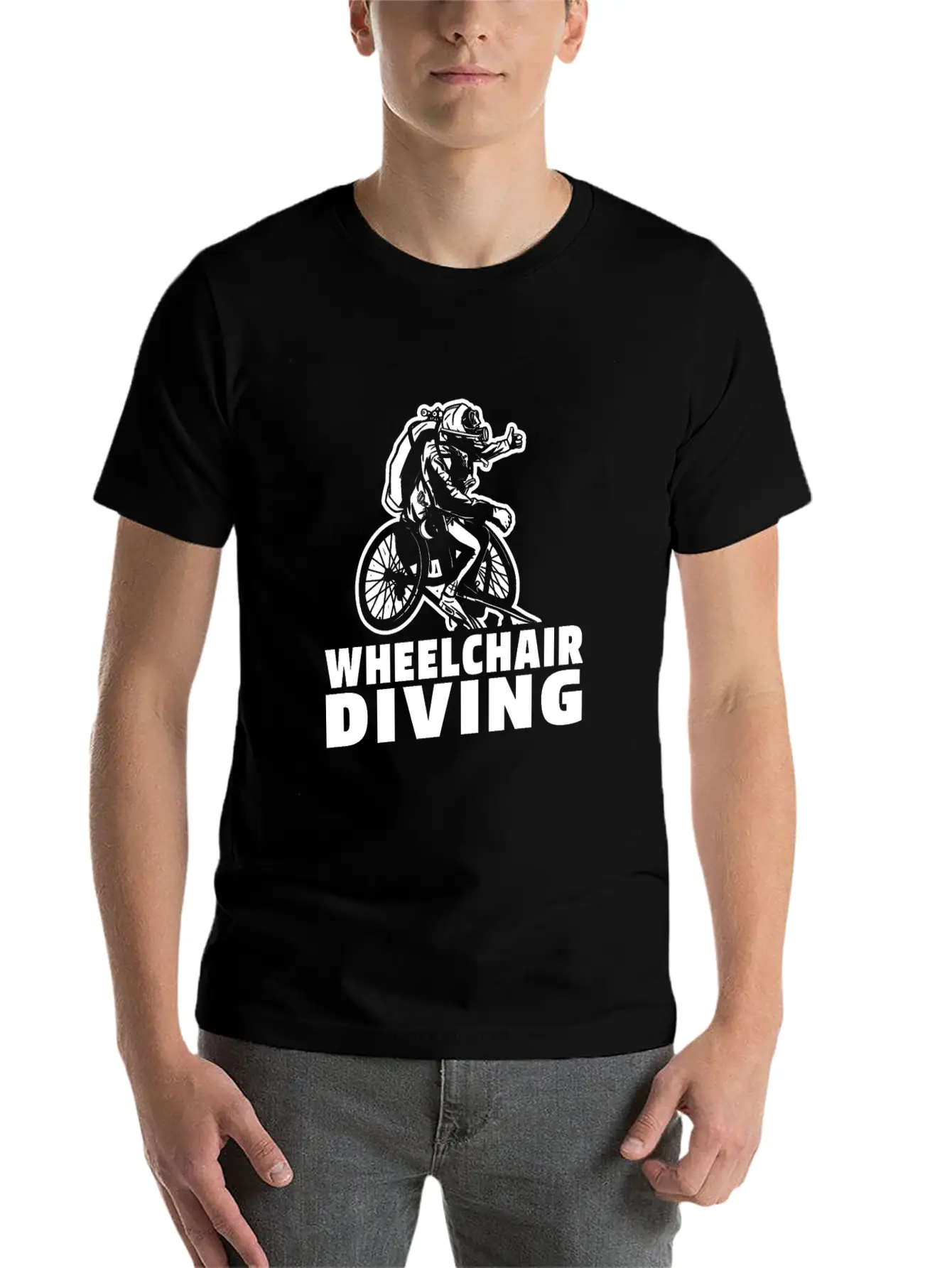 Diving Diver Classic Cotton Tee – Unisex Comfort For Any Season
