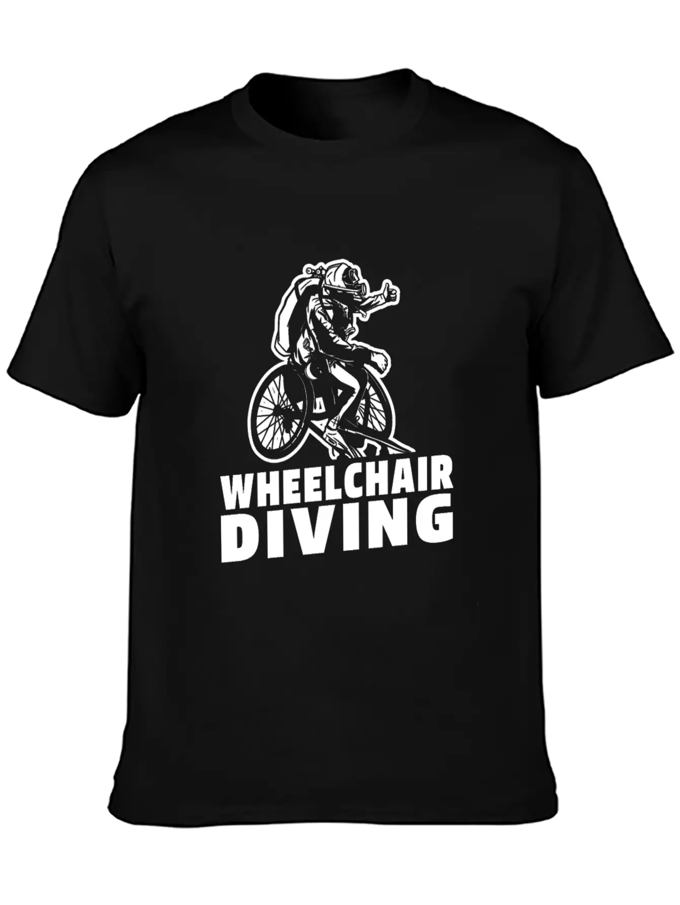 Diving Diver Classic Cotton Tee – Unisex Comfort For Any Season