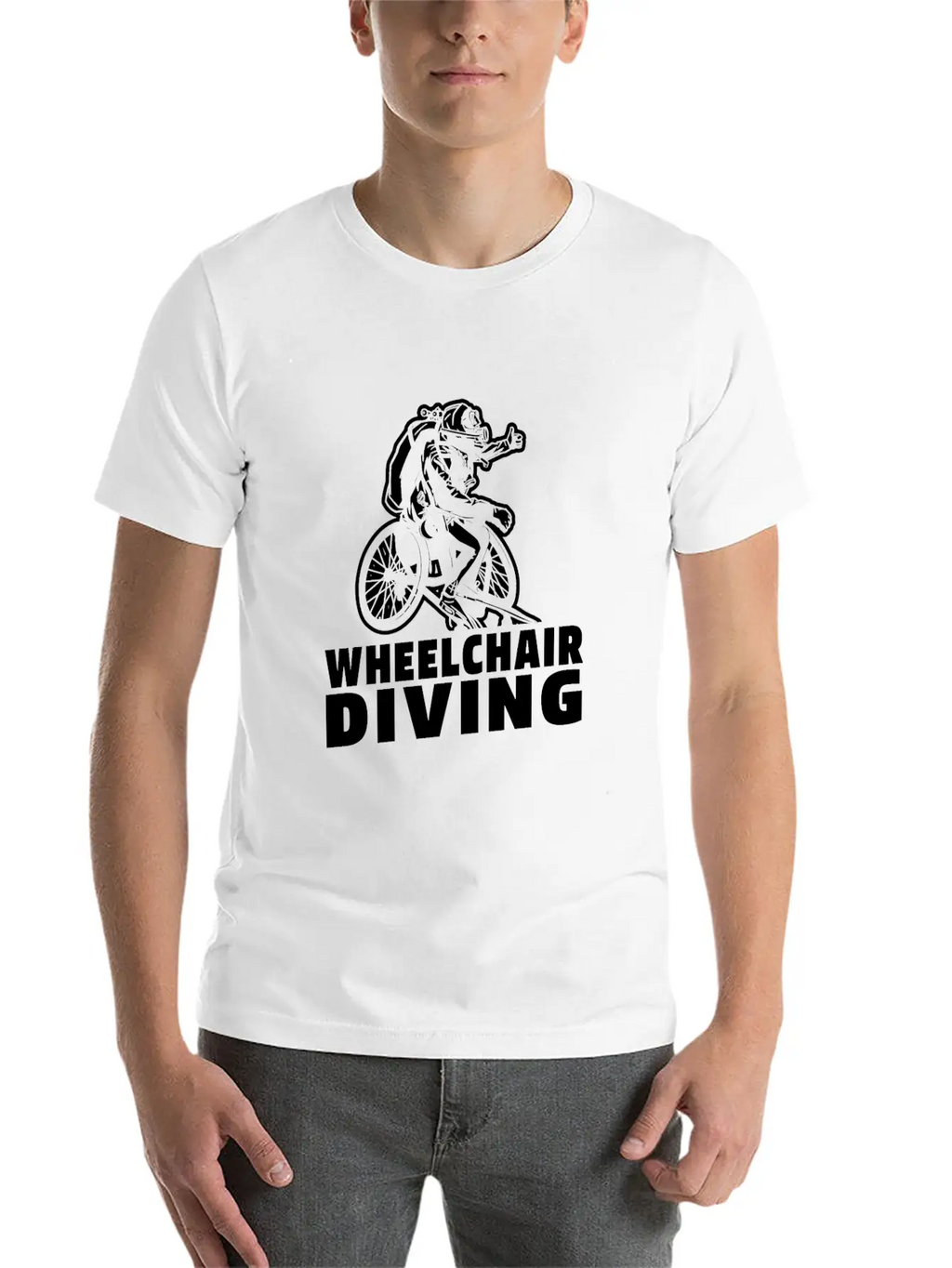 Diving Diver Classic Cotton Tee – Unisex Comfort For Any Season