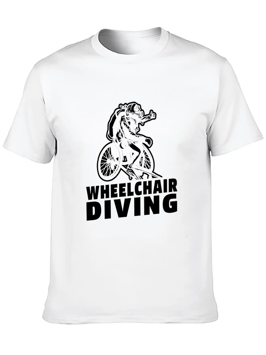 Diving Diver Classic Cotton Tee – Unisex Comfort For Any Season