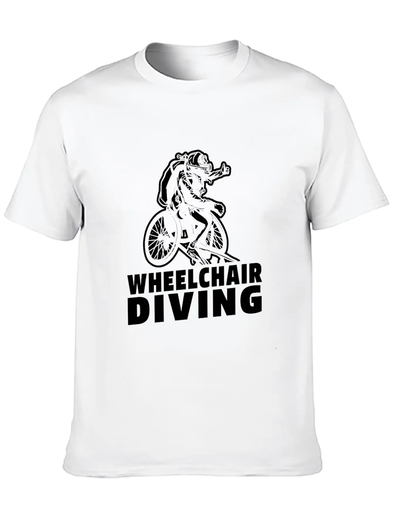 Diving Diver Classic Cotton Tee – Unisex Comfort For Any Season