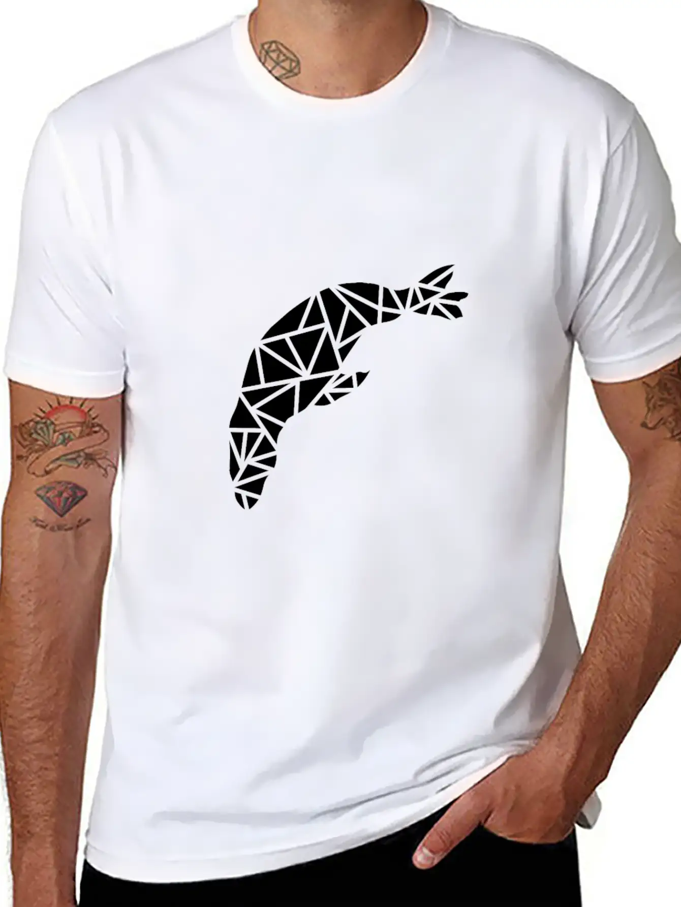 Diving Seal Essential Cotton Tee For Daily Outfits – Unisex Style
