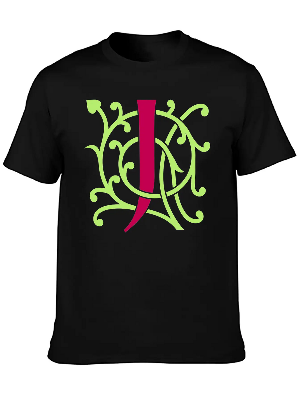 DIY FlexColor™ Monogram J • A4-2 – 2 Colors Breathable Graphic T-Shirt – Perfect For Casual Days