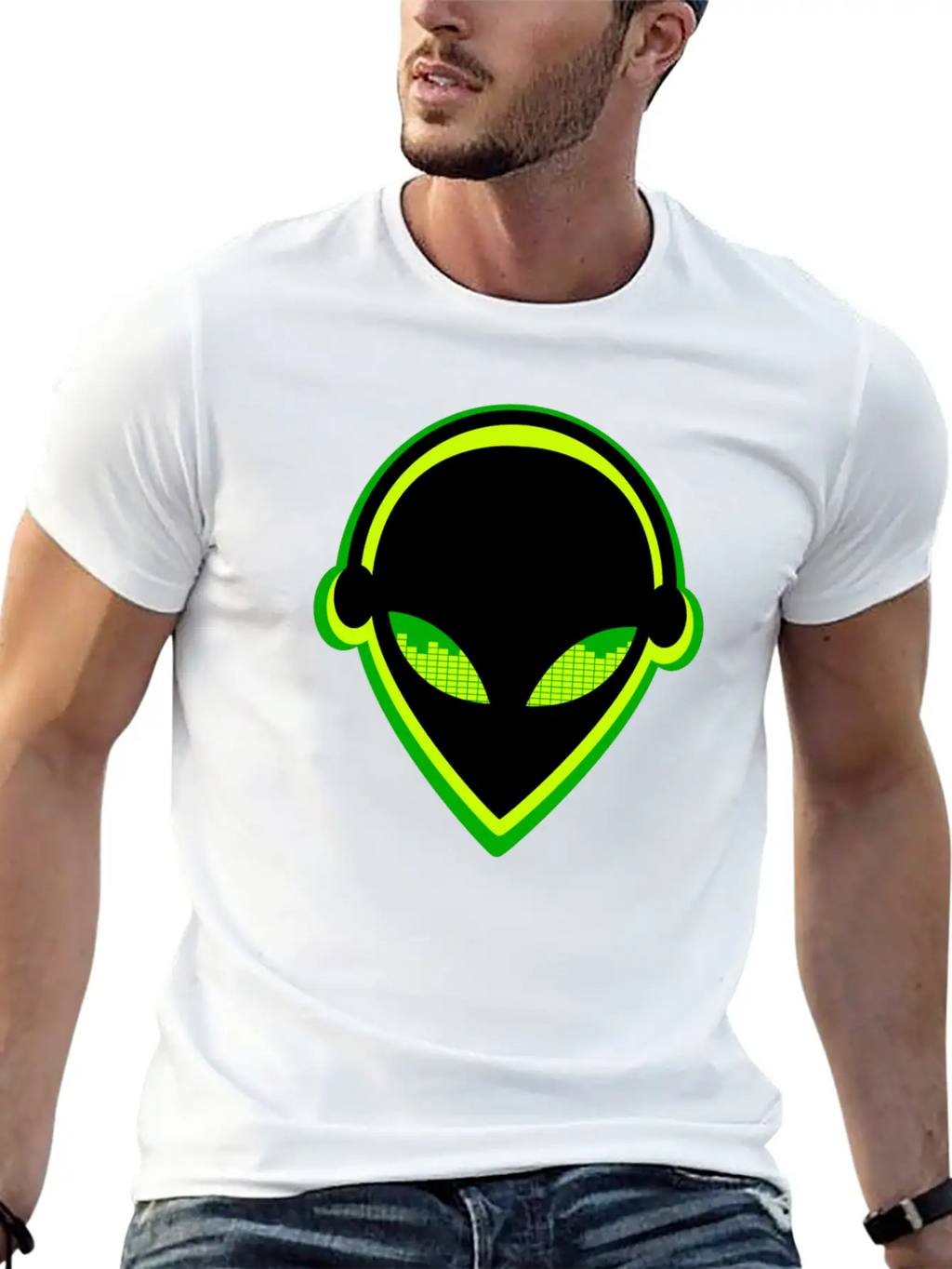 Dj Alien Essential Cotton Tee For Daily Outfits – Unisex Style