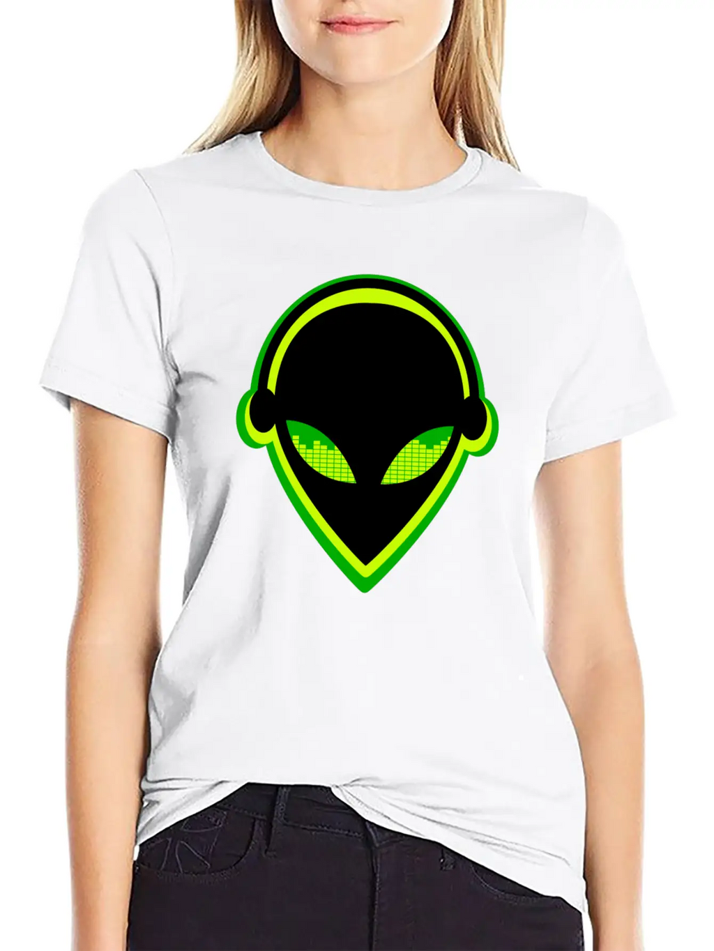 Dj Alien Essential Cotton Tee For Daily Outfits – Unisex Style