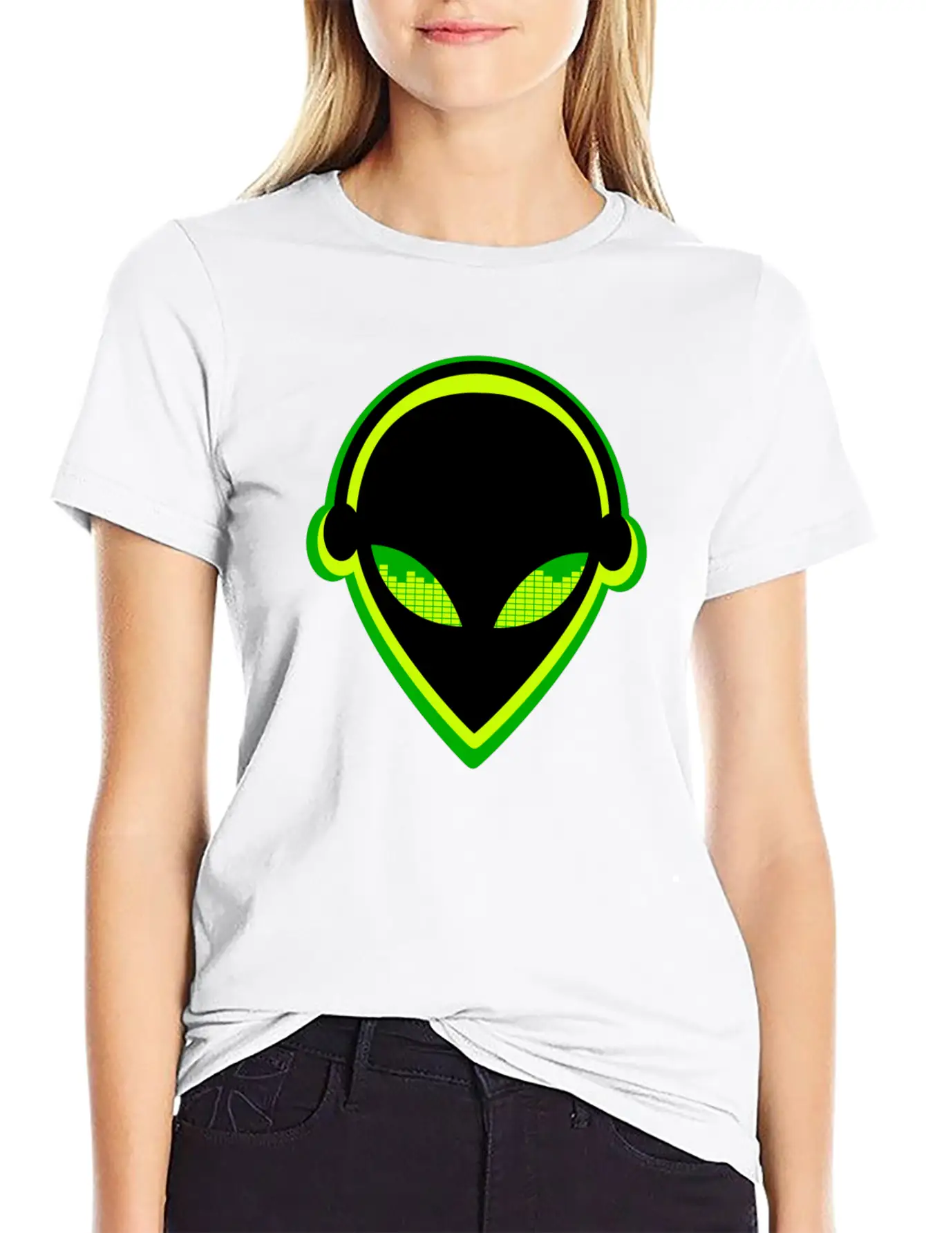 Dj Alien Essential Cotton Tee For Daily Outfits – Unisex Style
