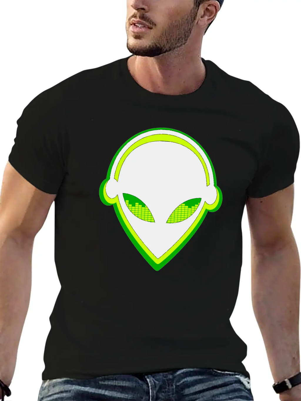 Dj Alien Essential Cotton Tee For Daily Outfits – Unisex Style